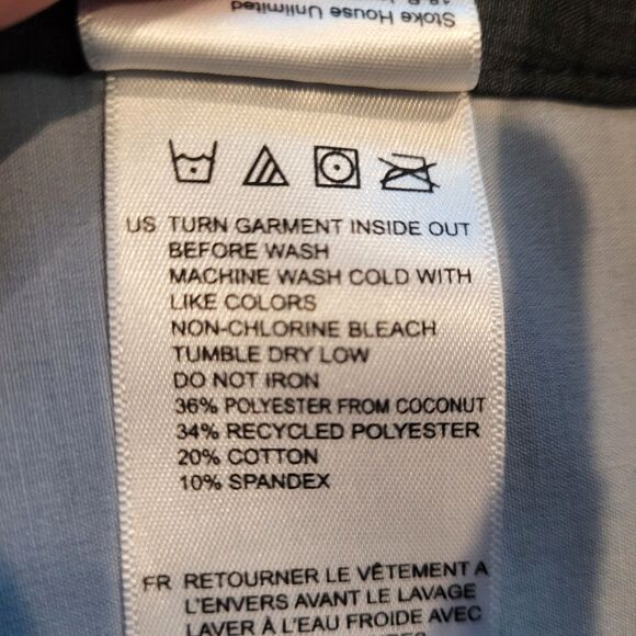 Vissla Men's Swim Trunks Size 31 Boardshorts Striped Back Pocket Neutral - Picture 5 of 6